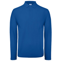 B&C Polo marškinėliai ilgomis rankovėmis