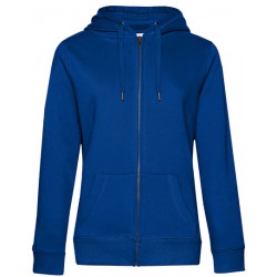 B&C Džemperis su gobtuvu ir užtrauktuku