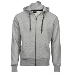 Tee Jays Džemperis su gobtuvu ir užtrauktuku