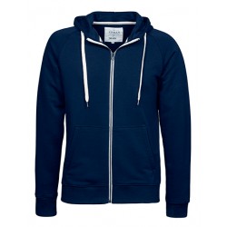 Tee Jays Džemperis su gobtuvu ir užtrauktuku